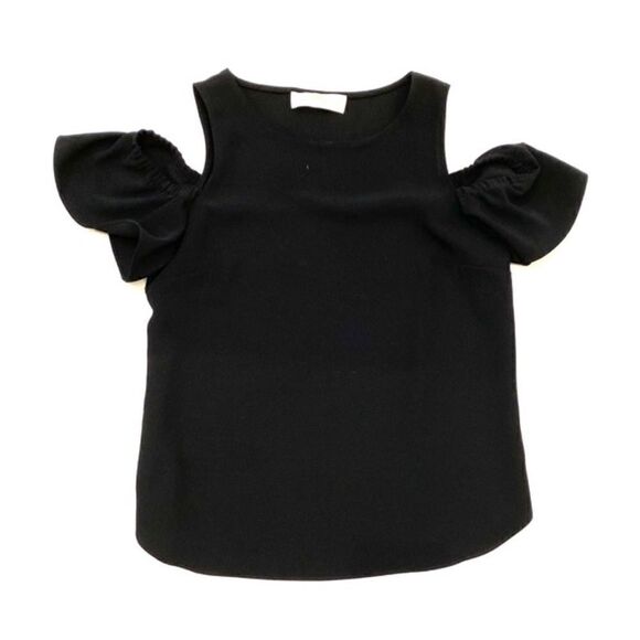 Amanda Uprichard Black Cold Shoulder
Women's Size Small Blouse - Picture 3 of 15